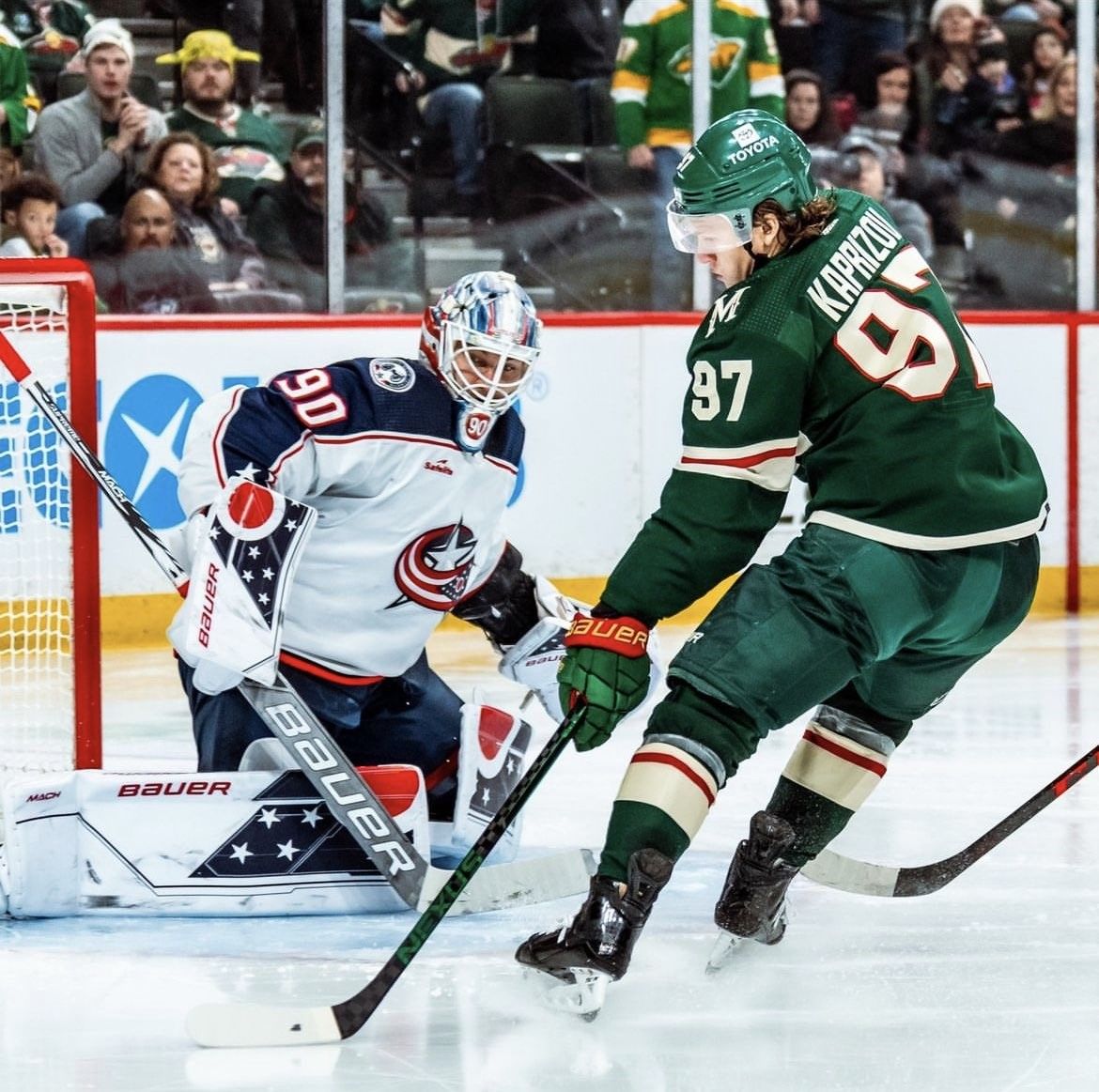 kirill kaprizov hat trick