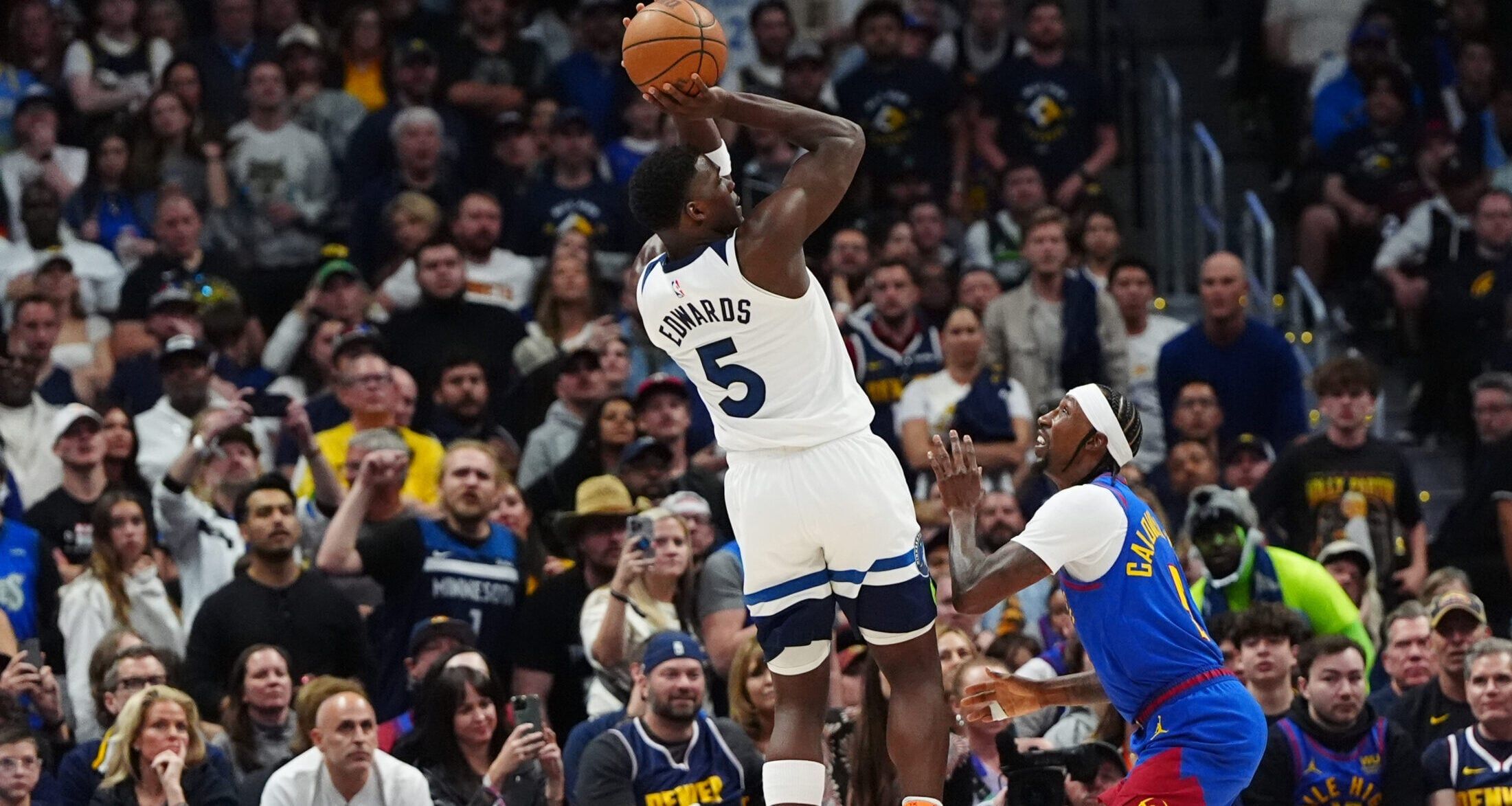 Anthony Edwards: Playoffs-Minnesota Timberwolves at Denver Nuggets
