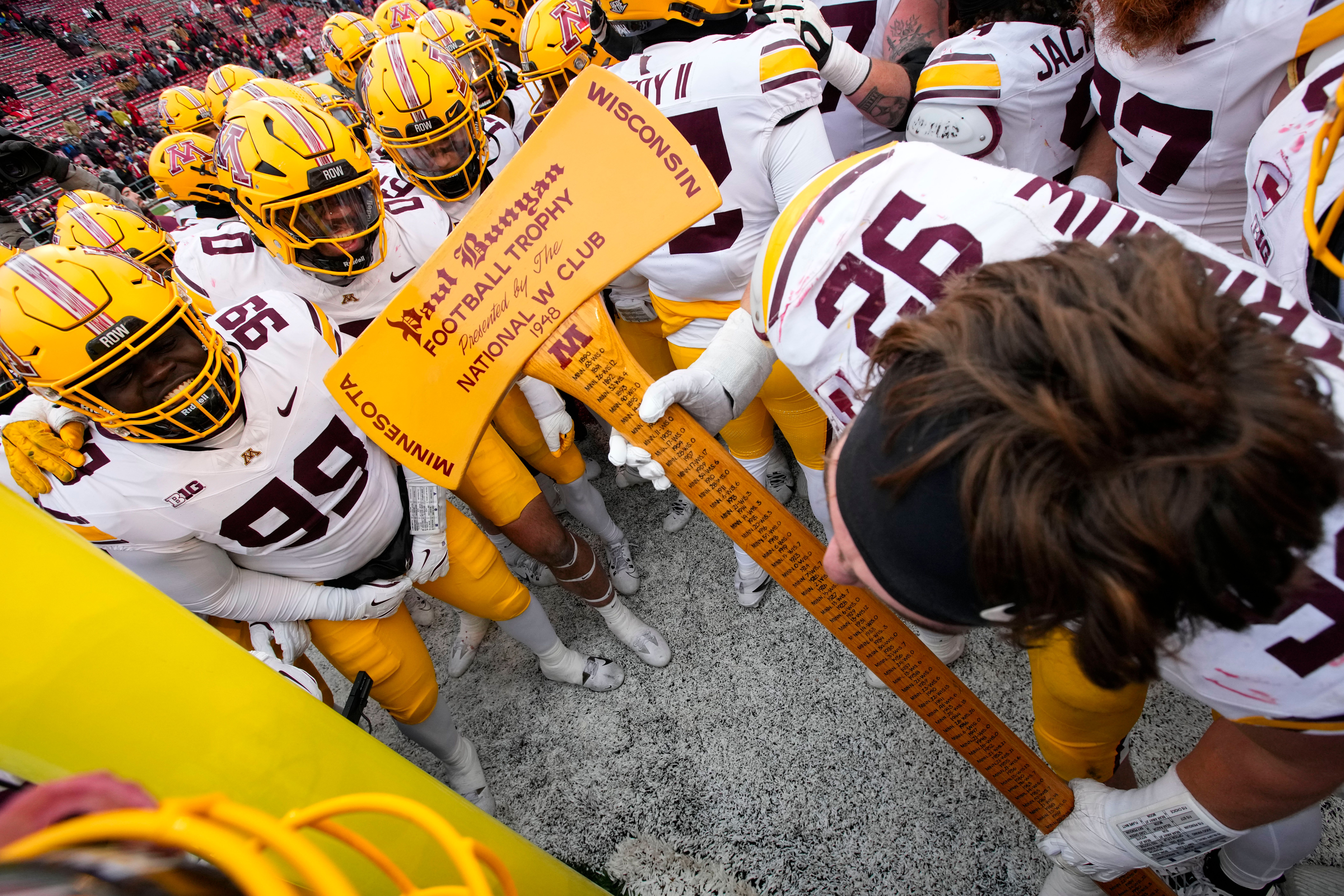 NCAA Football: Minnesota Gophers at Wisconsin 2024