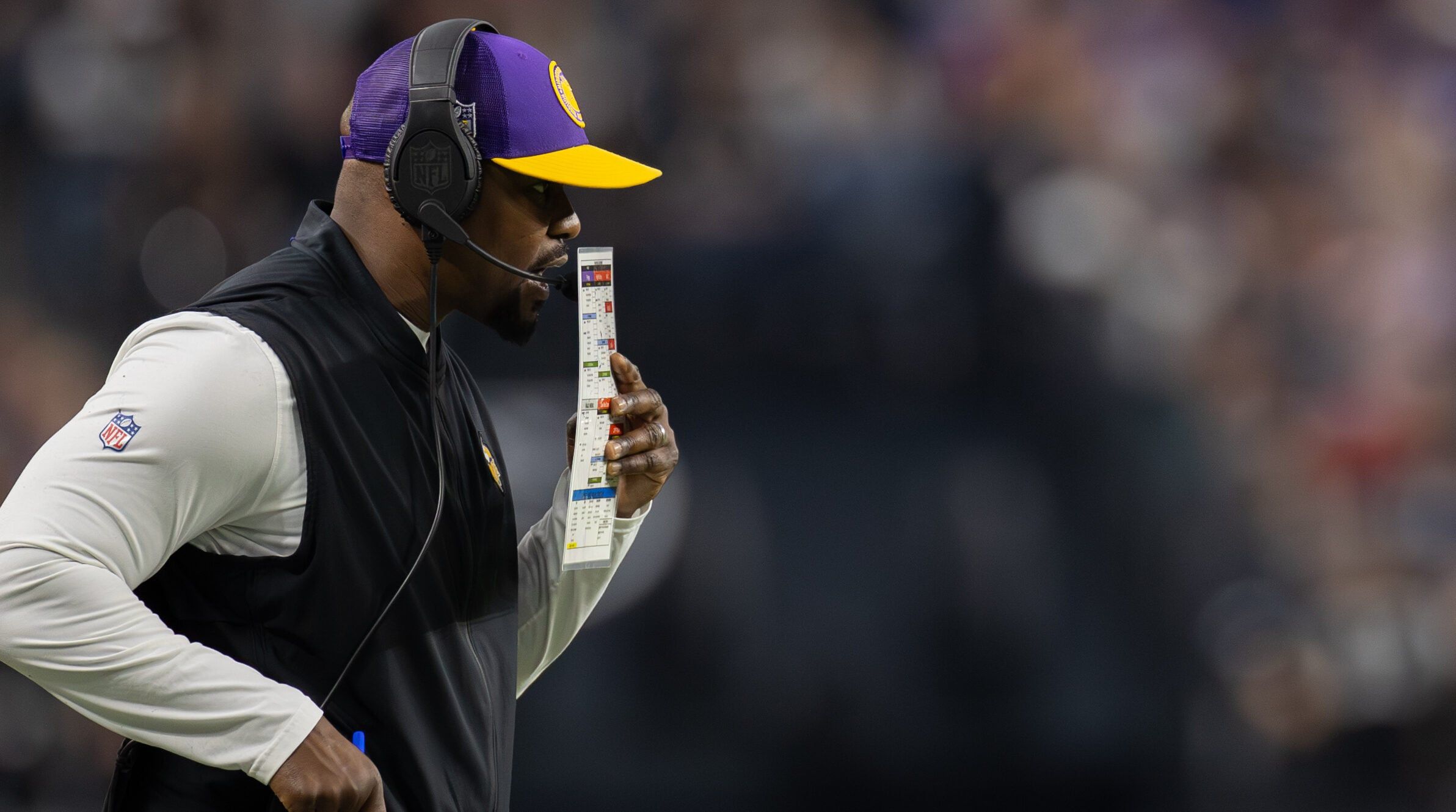 Brian Flores - Minnesota Vikings defensive coordinator