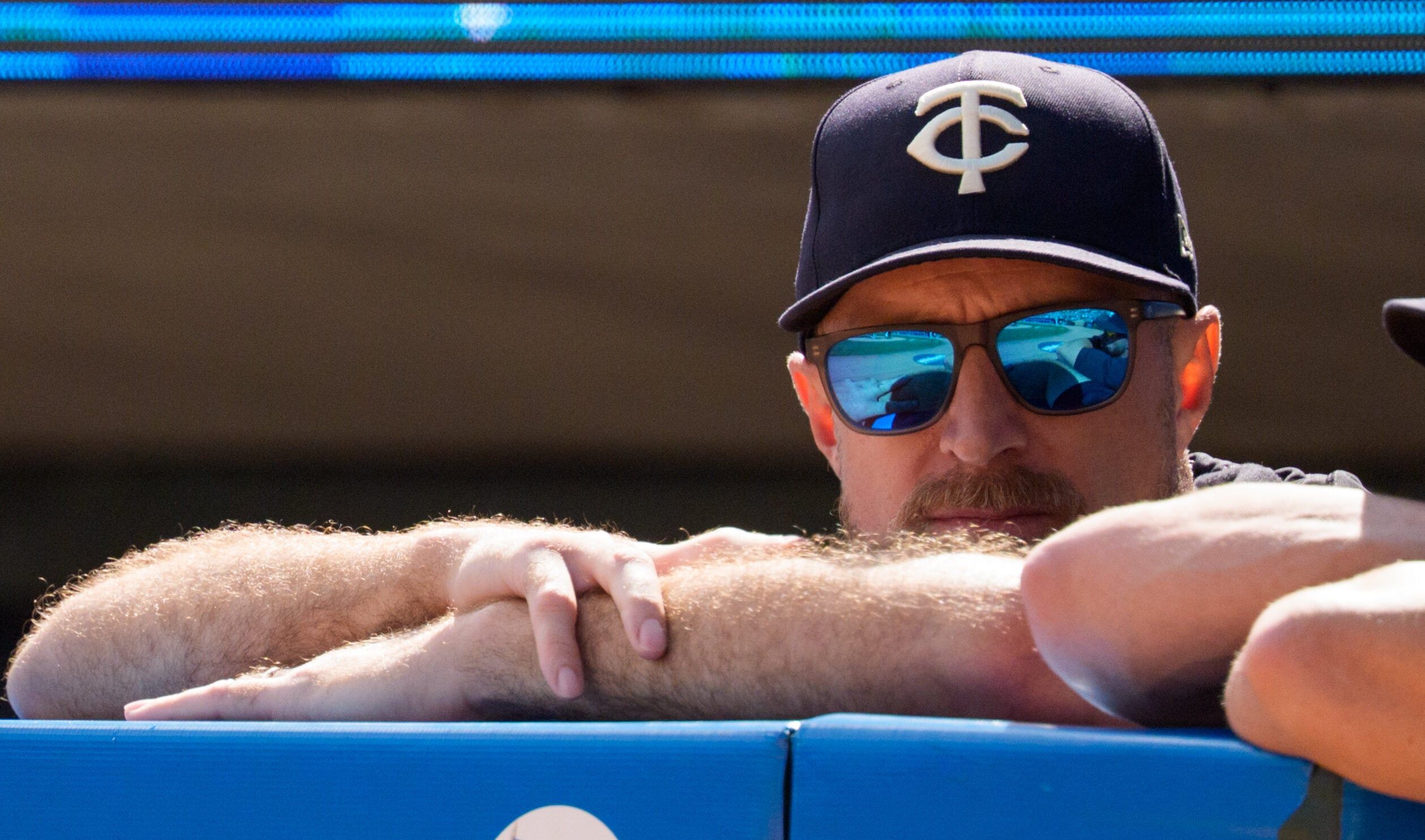 Former Twins manager Rocco Baldelli - Cleveland Guardians at Minnesota Twins