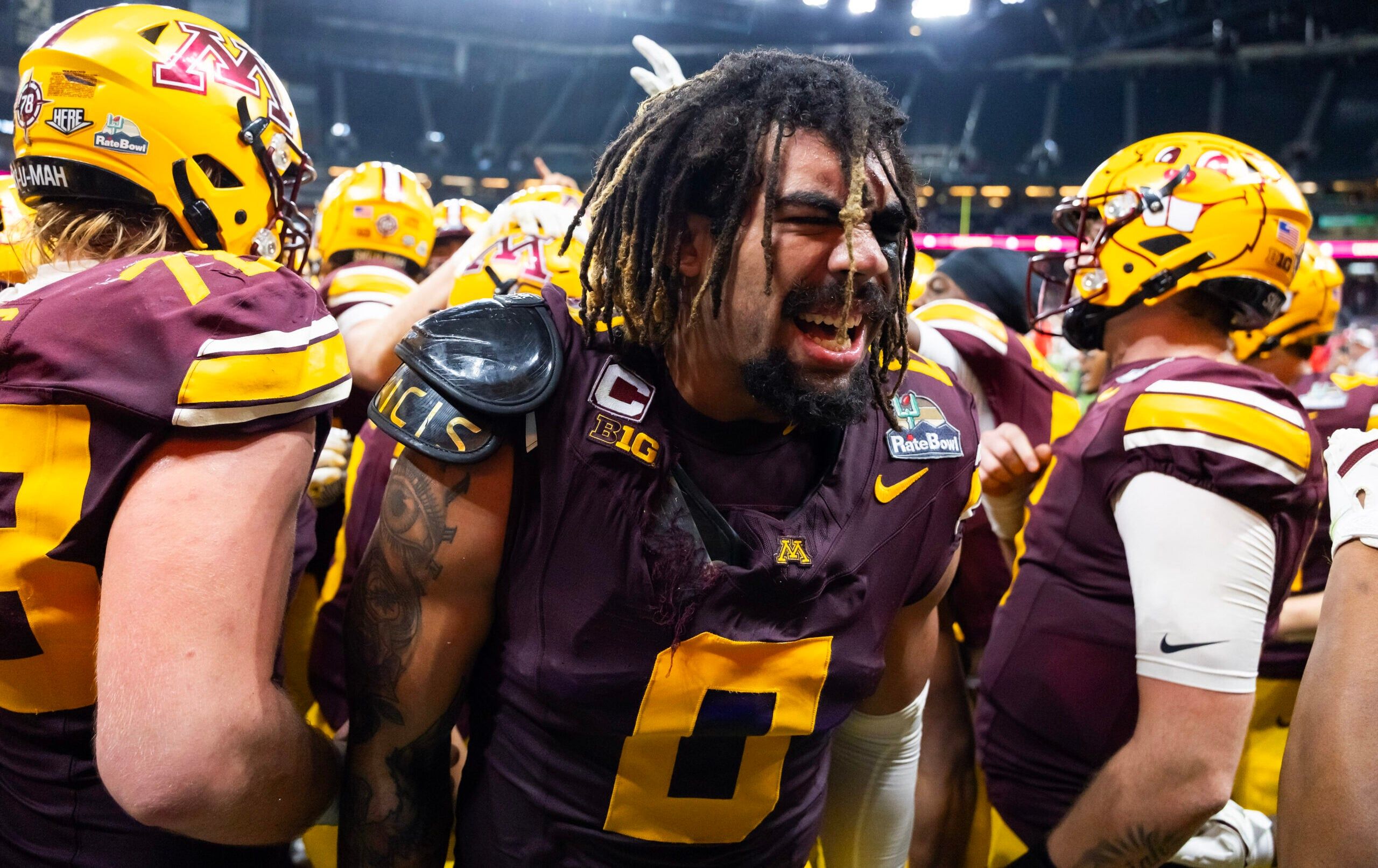 Anthony Smith : Rate Bowl - Minnesota vs New Mexico