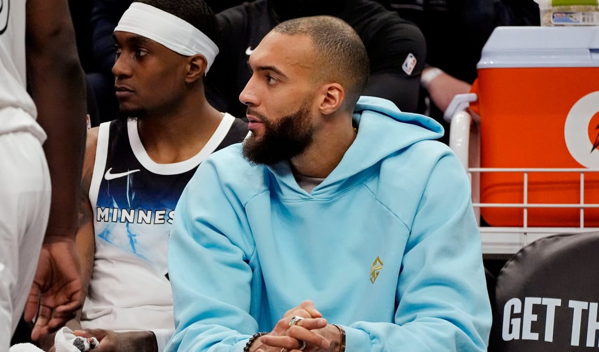 Rudy Gobert - Oklahoma City Thunder at Minnesota Timberwolves
