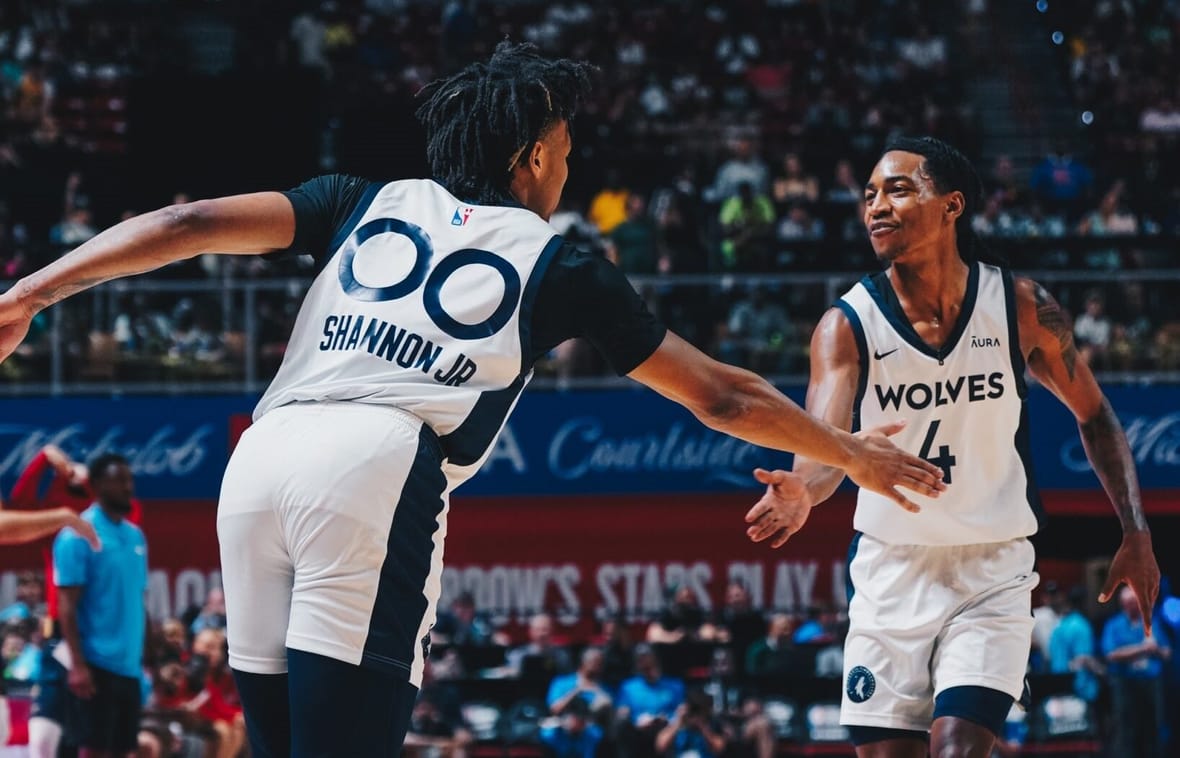 Terrance Shannon Jr., Rob Dillingham, Minnesota Timberwolves