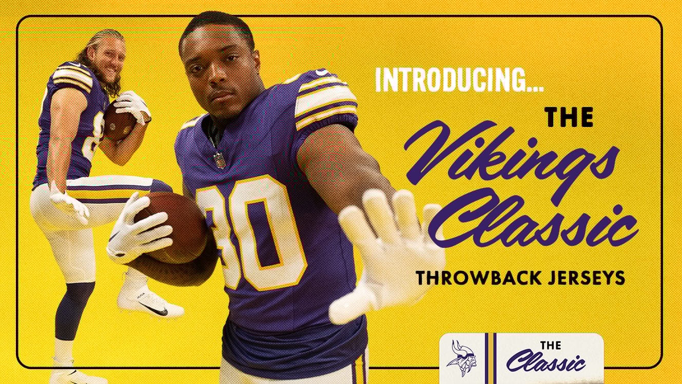 Vikings Unveil Beautiful Throwback Uniforms from 1960's