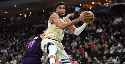 Giannis Antetokounmpo - Minnesota Timberwolves at Milwaukee Bucks