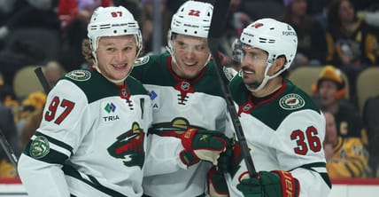 Mats Zuccarello, Kirill Kaprizov - Minnesota Wild