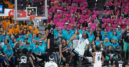 NBA: Playoffs-Minnesota Timberwolves at San Antonio Spurs