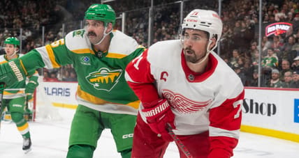 Dylan Larkin: Detroit Red Wings at Minnesota Wild