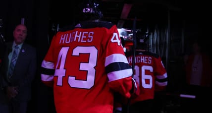NHL: Stanley Cup Playoffs-Carolina Hurricanes at New Jersey Devils