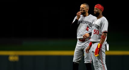 Carlos Correa, Willi Castro - Minnesota Twins at Cincinnati Reds