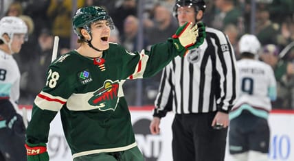 Liam Ohgren - Seattle Kraken at Minnesota Wild