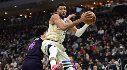 Giannis Antetokounmpo - Minnesota Timberwolves at Milwaukee Bucks