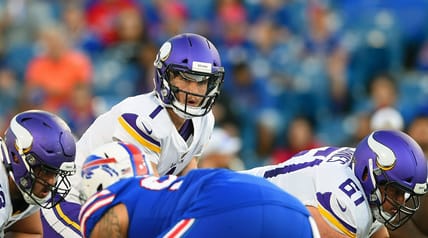 Kyle Sloter - NFL Preseason - Minnesota Vikings at Buffalo Bills