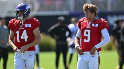 Sam Darnold and JJ McCarthy - Minnesota Vikings Training Camp