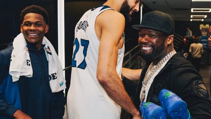 Rap Legend 50 Cent Predicts Minnesota Timberwolves Win NBA Championship