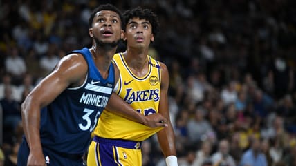 NBA: Preseason-Minnesota Timberwolves at Los Angeles Lakers