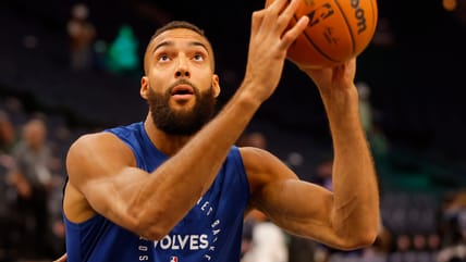 Rudy Gobert Nearly Struck by Falling Piece of Target Center