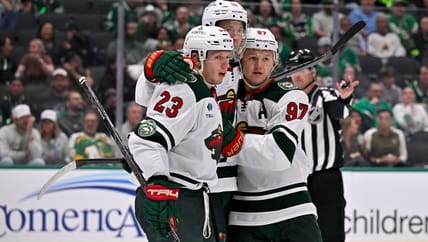 Marco Rossi, Kirill Kaprizov - Minnesota Wild at Dallas Stars