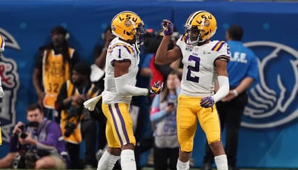 Justin Jefferson, Ja'Marr Chase, LSU