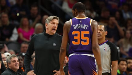 Chris Finch, Kevin Durant - Minnesota Timberwolves at Phoenix Suns