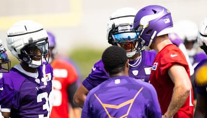 Sam Darnold, Justin Jefferson, Minnesota Vikings