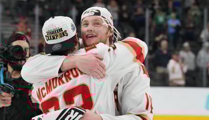 Minnesota Wild 2022 2nd round draft pick Rieger Lorenz : Frozen Four-National Championship