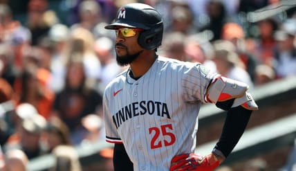 Byron Buxton : Minnesota Twins at Baltimore Orioles