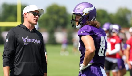 TJ Hockenson : Minnesota Vikings Training Camp