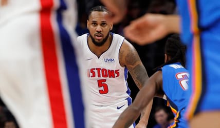 NBA: Oklahoma City Thunder at Detroit Pistons