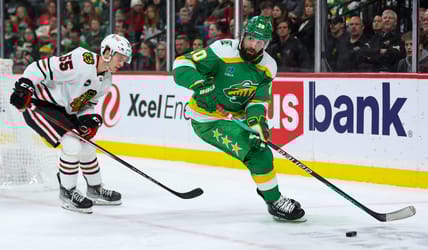 NHL: Chicago Blackhawks at Minnesota Wild