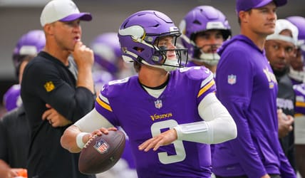 JJ McCarthy - Houston Texans at Minnesota Vikings