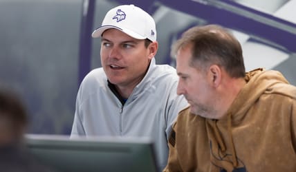 Minnesota Vikings Draft War Room - Kevin O'Connell and Rob Brzezinski