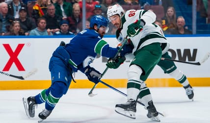Freddy Gaudreau - Minnesota Wild at Vancouver Canucks