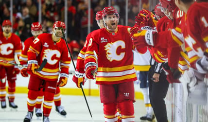 New Minnesota Wild center, Blake Coleman - Nashville Predators at Calgary Flames