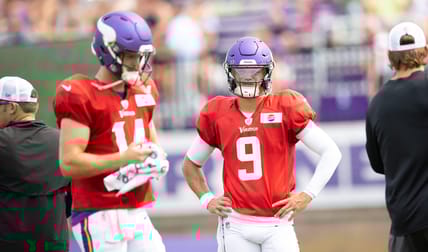 JJ McCarthy and Sam Darnold - Minnesota Vikings
