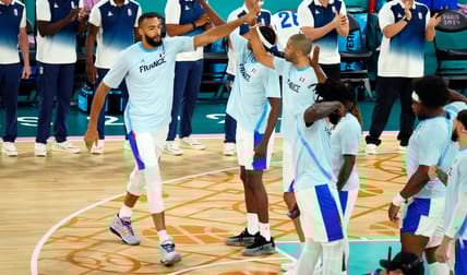 Minnesota Timberwolves center Rudy Gobert - 2024 Olympics - Team France