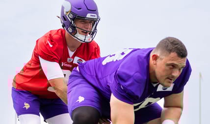 JJ McCarthy, Ryan Kelly - Minnesota Vikings