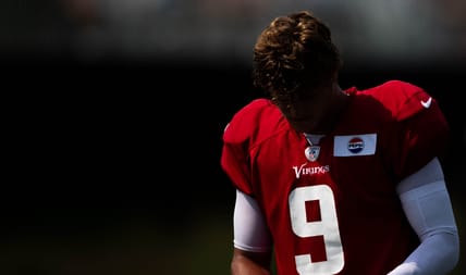JJ McCarthy - Minnesota Vikings training camp