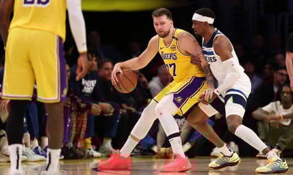 Luka Doncic - NBA Playoffs - Minnesota Timberwolves at Los Angeles Lakers