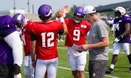 Max Brosmer, JJ McCarthy - Minnesota Vikings