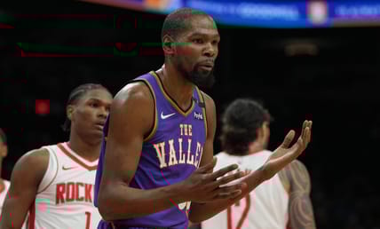 Kevin Durant: Houston Rockets at Phoenix Suns
