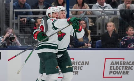 NHL: Minnesota Wild at Columbus Blue Jackets