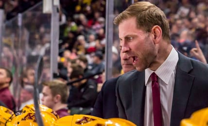 Minnesota Gophers men's hockey head coaching candidate, Grant Potulny.