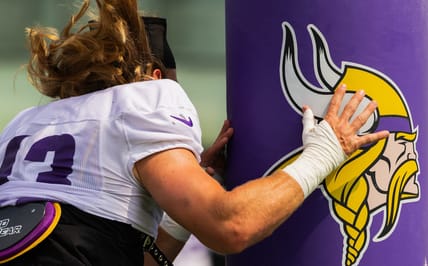 Andrew Van Ginkel - Minnesota Vikings practice