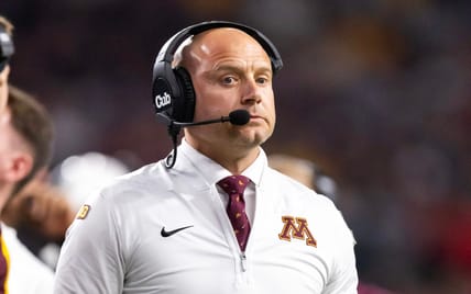 PJ Fleck - Minnesota Gophers vs New Mexico