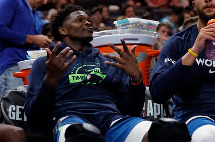 Anthony Edwards : Minnesota Timberwolves at Oklahoma City Thunder