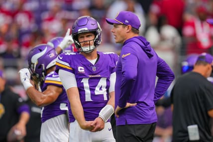 Sam Darnold, Kevin O'Connell : San Francisco 49ers at Minnesota Vikings