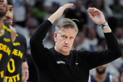 Chris Finch - NBA Playoffs - Golden State Warriors at Minnesota Timberwolves
