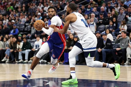 Malik Beasley - Detroit Pistons at Minnesota Timberwolves